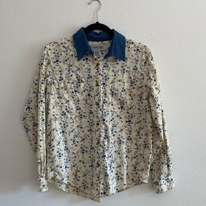 Vintage Floral Button Down Doen Inspired